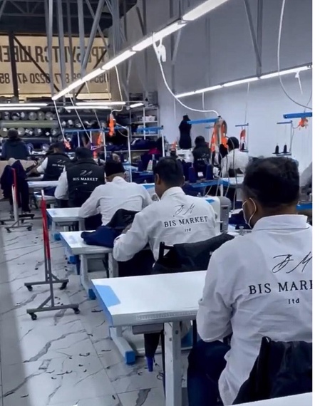 Конвейерная система пошива